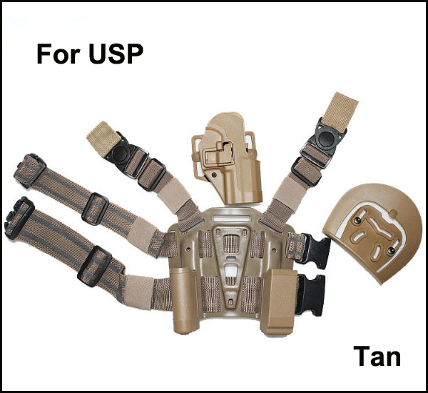 Drop Leg Serpa Tactical Platform + Holster for G17,USP,M92,P226